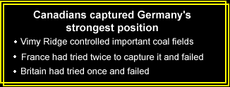 Canadians captured Germany's strongest position